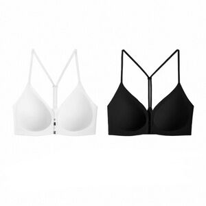 Banana In seamless bra set of two 34A